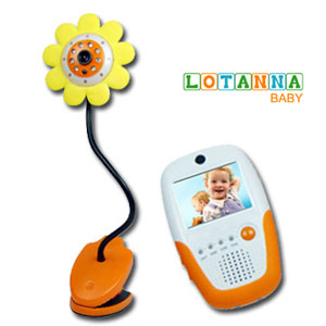 LOTANNA BABY HAPPY FLOWER mazuļu novērošanas monitors